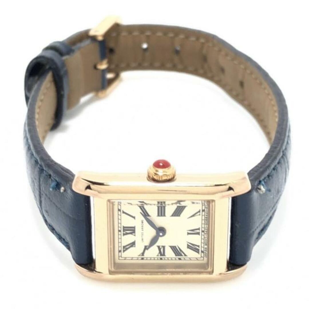 UNITED ARROWS(ユナイテッドアローズ)のUNITED ARROWS(アローズ) 腕時計 - 5421-S058317 レディース ライトイエロー レディースのファッション小物(腕時計)の商品写真