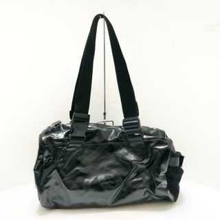 シャネル(CHANEL)のCHANEL(シャネル) ボストンバッグ スポーツライン 黒 シルバー金具/本体ロックなし コーティングキャンバス×ナイロン(ボストンバッグ)