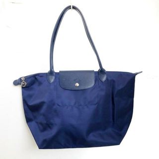 ロンシャン(LONGCHAMP)のLONGCHAMP(ロンシャン) ショルダーバッグ ル・プリアージュネオ ネイビー ナイロン×レザー(ショルダーバッグ)