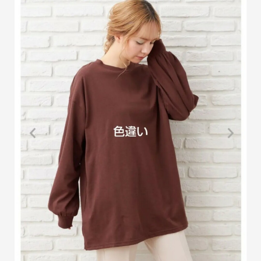 INGNI(イング)のNGNI(イング) チュニックロングTシャツ3 レディースのトップス(Tシャツ(長袖/七分))の商品写真