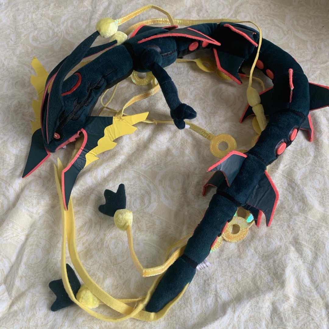 ポケモン ぬいぐるみ メガレックウザ 色違い 黒いレックウザ ポケモン ぬいぐるみ メガレックウザ 色違い 黒いレックウザ