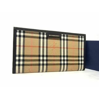 バーバリー(BURBERRY)の■新品■未使用■ BURBERRY バーバリー ノバチェック キャンバス×レザー 手帳カバー スケジュール帳 ブラウン系 BF5916(その他)