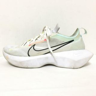 ナイキ(NIKE)のNIKE(ナイキ) スニーカー 24.5 レディース ビスタ ライト CI0905-102 アイボリー×ライトグリーン×マルチ シースルー 化学繊維(スニーカー)