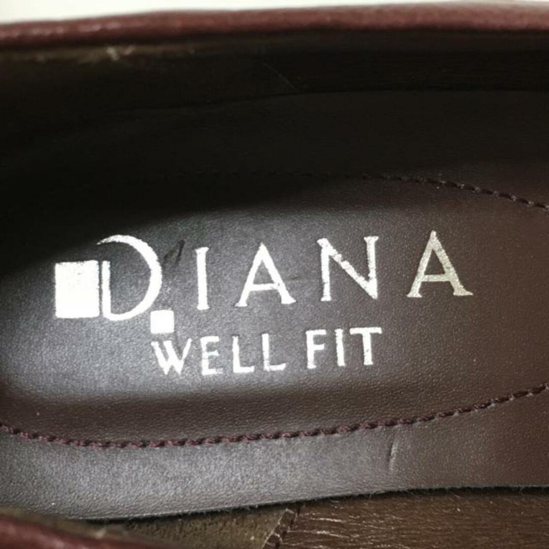 DIANA(ダイアナ)のDIANA(ダイアナ) シューズ 24 レディース - ボルドー WELL FIT レザー レディースの靴/シューズ(その他)の商品写真