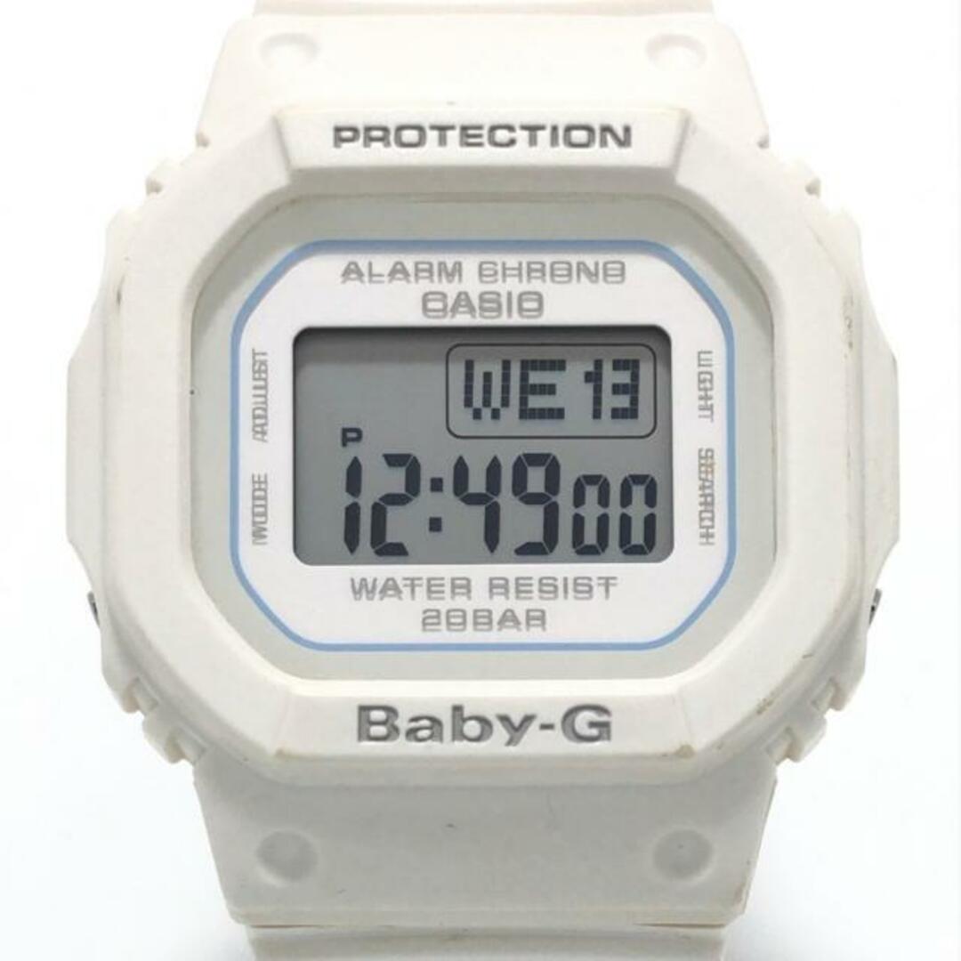 CASIO(カシオ)のCASIO(カシオ) 腕時計 Baby-G BGD-560 レディース 白×ライトブルー レディースのファッション小物(腕時計)の商品写真