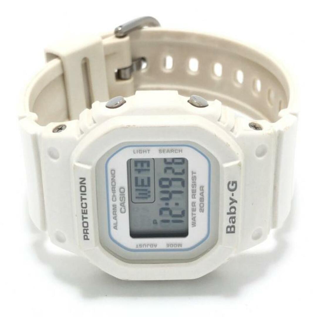 CASIO(カシオ)のCASIO(カシオ) 腕時計 Baby-G BGD-560 レディース 白×ライトブルー レディースのファッション小物(腕時計)の商品写真