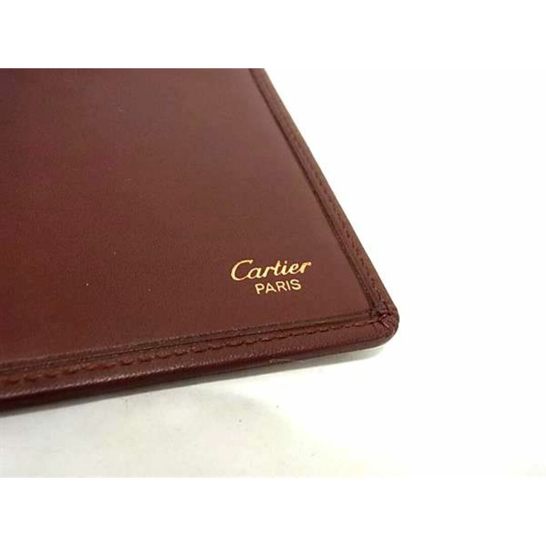 Cartier(カルティエ)の■新品同様■ Cartier カルティエ マストライン レザー 二つ折り 長財布 ウォレット メンズ レディース ボルドー系 BJ0319  レディースのファッション小物(財布)の商品写真