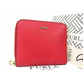 フルラ(Furla)の■新品■未使用■ FURLA フルラ レザー ラウンドファスナー 財布 ウォレット レディース レッド系 BH1817 (財布)