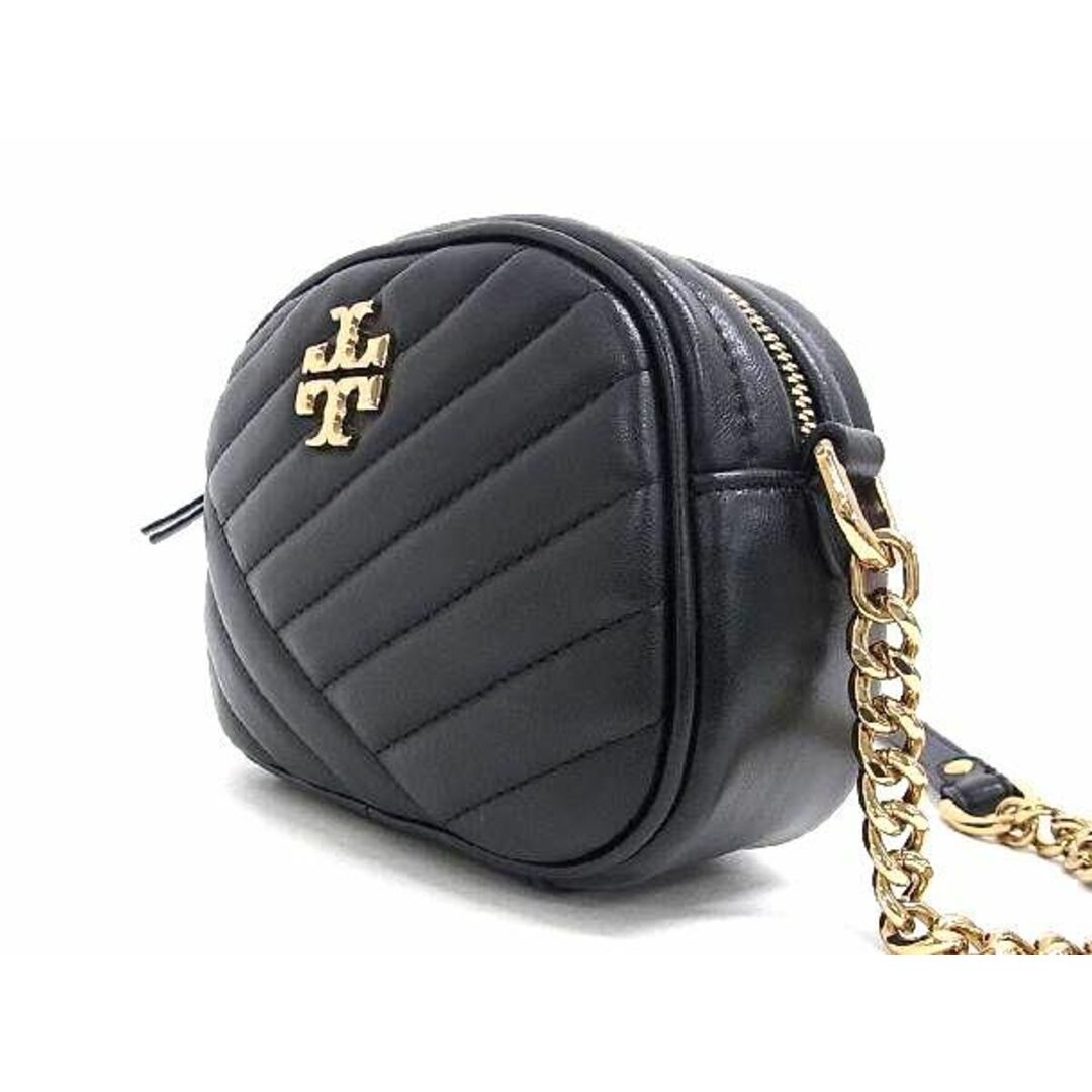 Tory Burch(トリーバーチ)の■新品同様■ TORY BURCH トリーバーチ レザー クロスボディ ショルダーバッグ ポシェット レディース ブラック系 FC0133  レディースのバッグ(ハンドバッグ)の商品写真