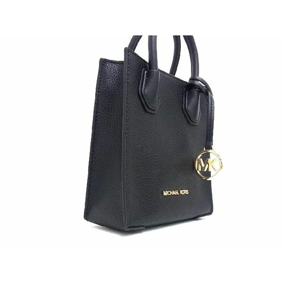 Michael Kors(マイケルコース)の■新品■未使用■ MICHAEL KORS マイケルコース レザー 2WAY ハンドバッグ ショルダーバッグ レディース ブラック系 AU9834  レディースのファッション小物(その他)の商品写真