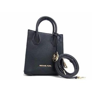 マイケルコース(Michael Kors)の■新品■未使用■ MICHAEL KORS マイケルコース レザー 2WAY ハンドバッグ ショルダーバッグ レディース ブラック系 AU9834 (その他)