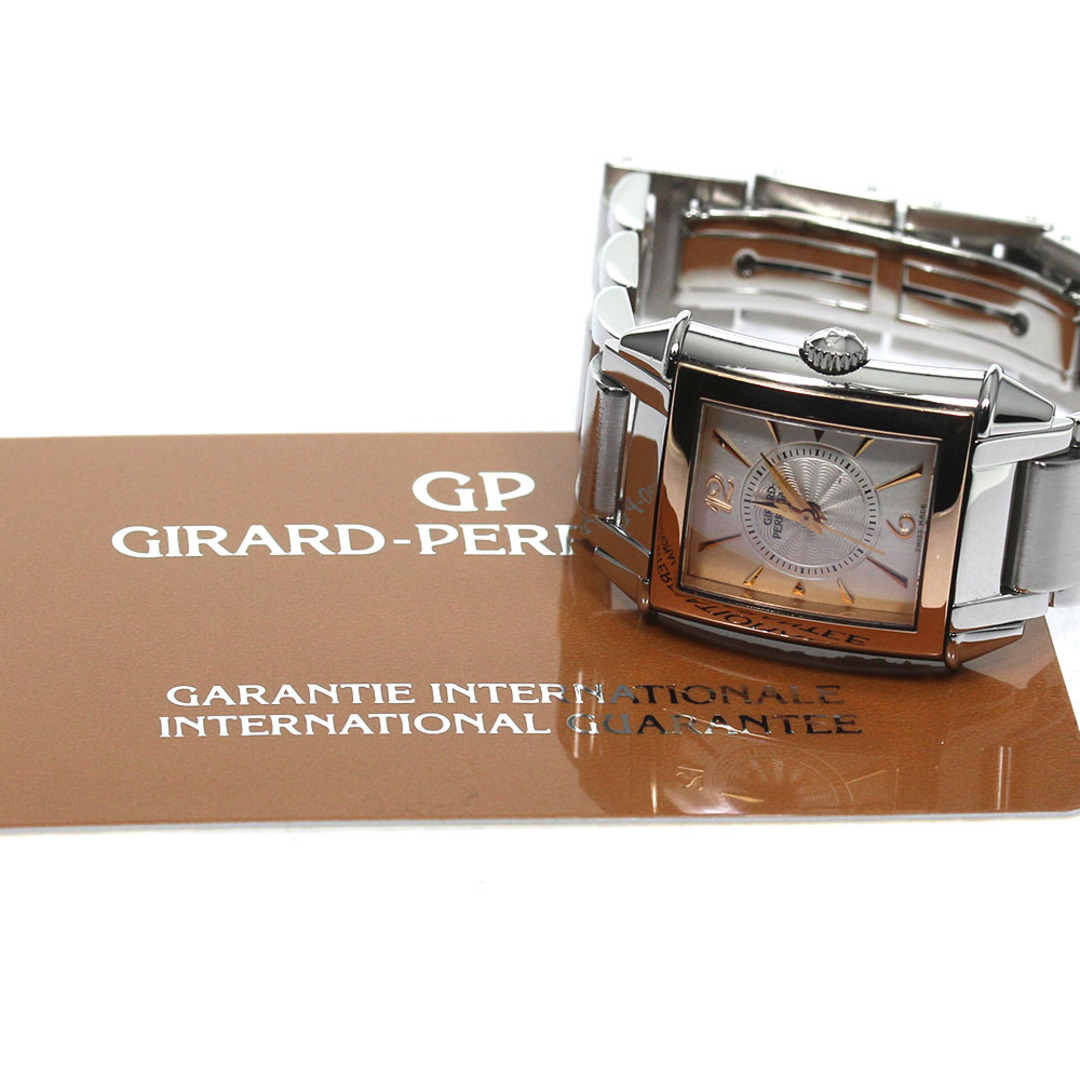 GIRARD-PERREGAUX(ジラールペルゴ)のジラール・ペルゴ GIRARD-PERREGAUX 2590 ヴィンテージ K18PG 手巻き レディース 保証書付き_802679 レディースのファッション小物(腕時計)の商品写真