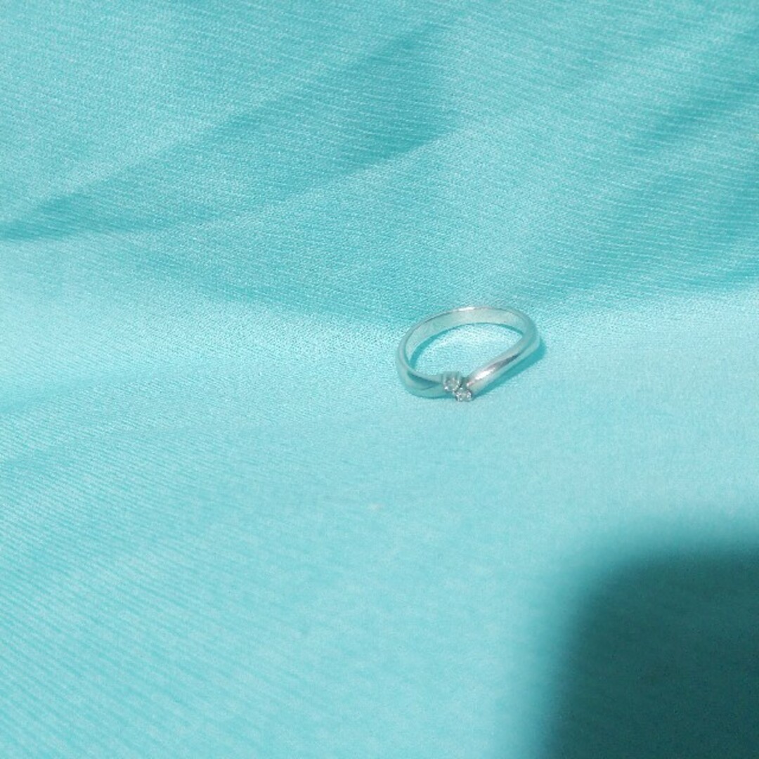 Courreges(クレージュ)のcourreges ダイヤモンドリング 0.04 シルバー950 レディースのアクセサリー(リング(指輪))の商品写真