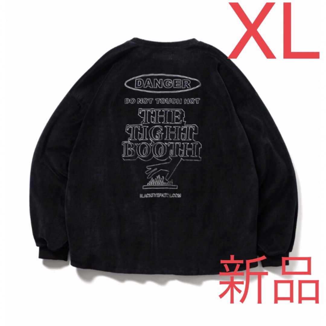 LHP(エルエイチピー)のXL BlackEyePatch×TIGHTBOOTHベロア カットソー ロンT メンズのトップス(Tシャツ/カットソー(七分/長袖))の商品写真