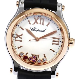 ショパール(Chopard)のショパール Chopard 8590 ハッピースポーツ クォーツ レディース 内箱付き_804786(腕時計)