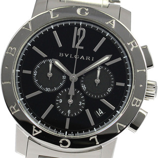 ブルガリ(BVLGARI)のブルガリ BVLGARI BB41SCH ブルガリブルガリ クロノグラフ 自動巻き メンズ 保証書付き_803597(腕時計(アナログ))