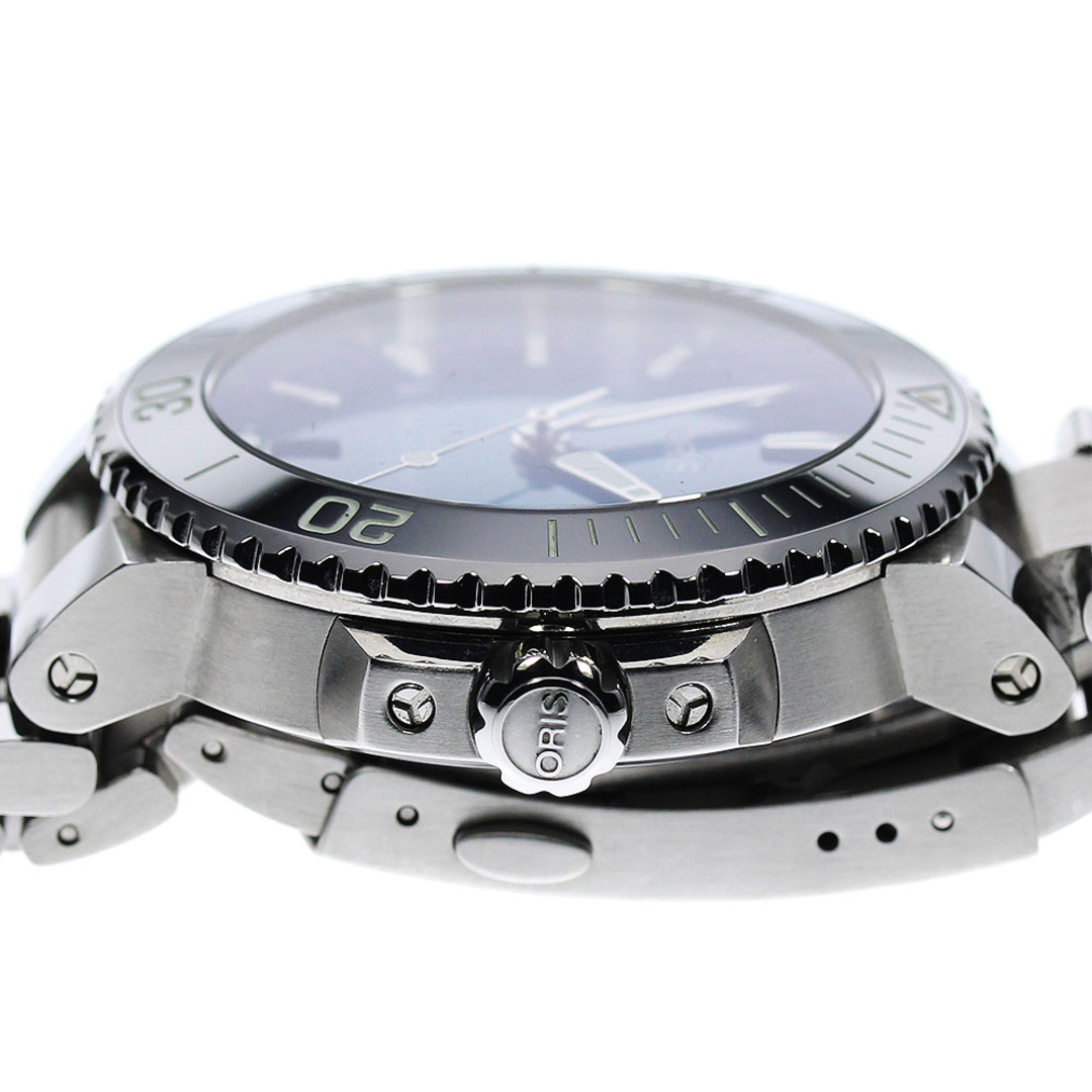 ORIS(オリス)のオリス ORIS 01 733 7732 4155 アクイス デイト 自動巻き メンズ 美品 箱・保証書付き_807463 メンズの時計(腕時計(アナログ))の商品写真