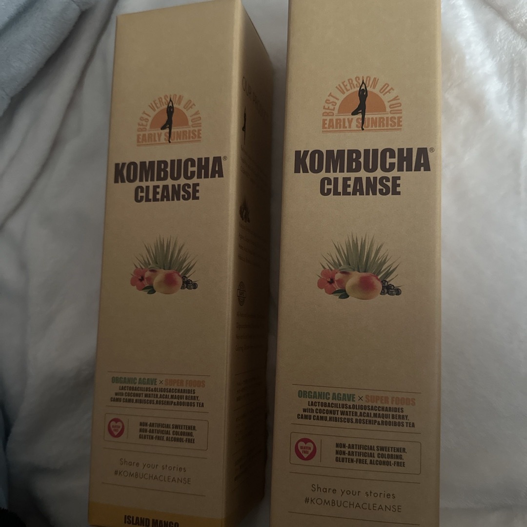 KOMBUCHA CLEANSE(コンブチャクレンズ)のコンブチャクレンズ720ml2本セット コスメ/美容のダイエット(ダイエット食品)の商品写真