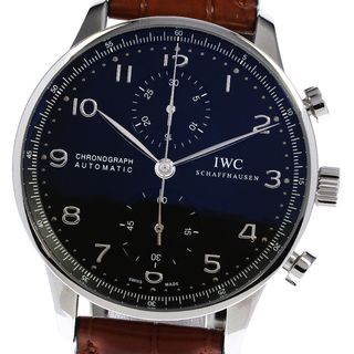 インターナショナルウォッチカンパニー(IWC)のIWC IWC SCHAFFHAUSEN IW371447 ポルトギーゼ クロノグラフ 自動巻き メンズ 良品 箱・保証書付き_808299(腕時計(アナログ))