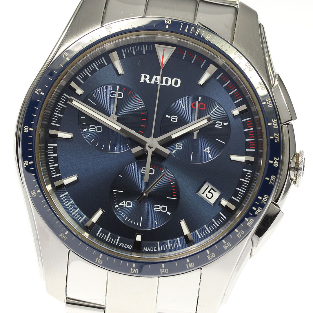 RADO(ラドー)のラドー RADO R32259203 ハイパークローム クロノグラフ クォーツ メンズ 保証書付き_805529 メンズの時計(腕時計(アナログ))の商品写真