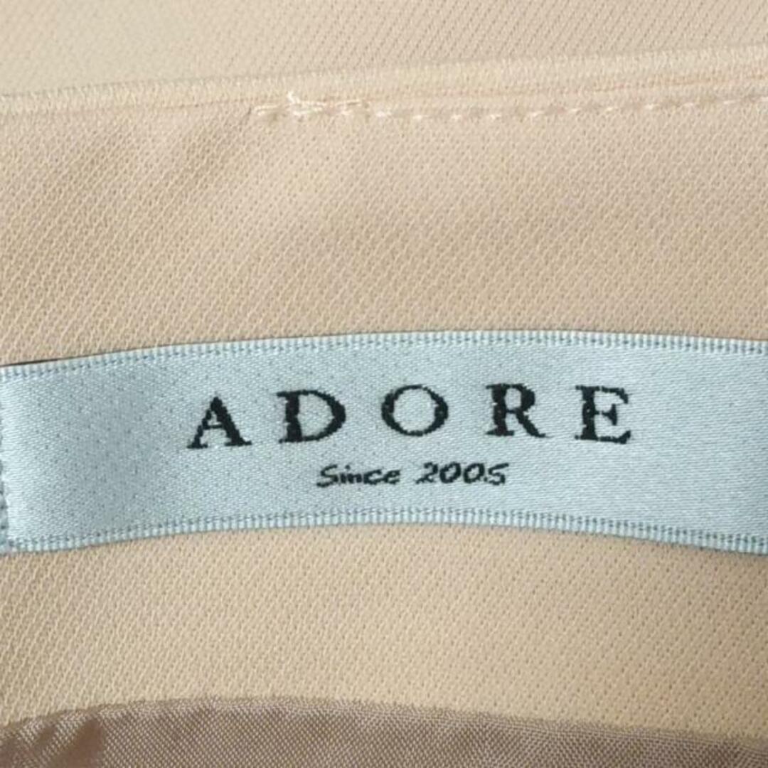 ADORE(アドーア)のADORE(アドーア) ミニスカート サイズ36 S レディース美品  - ピンク ポリエステル レディースのスカート(ミニスカート)の商品写真