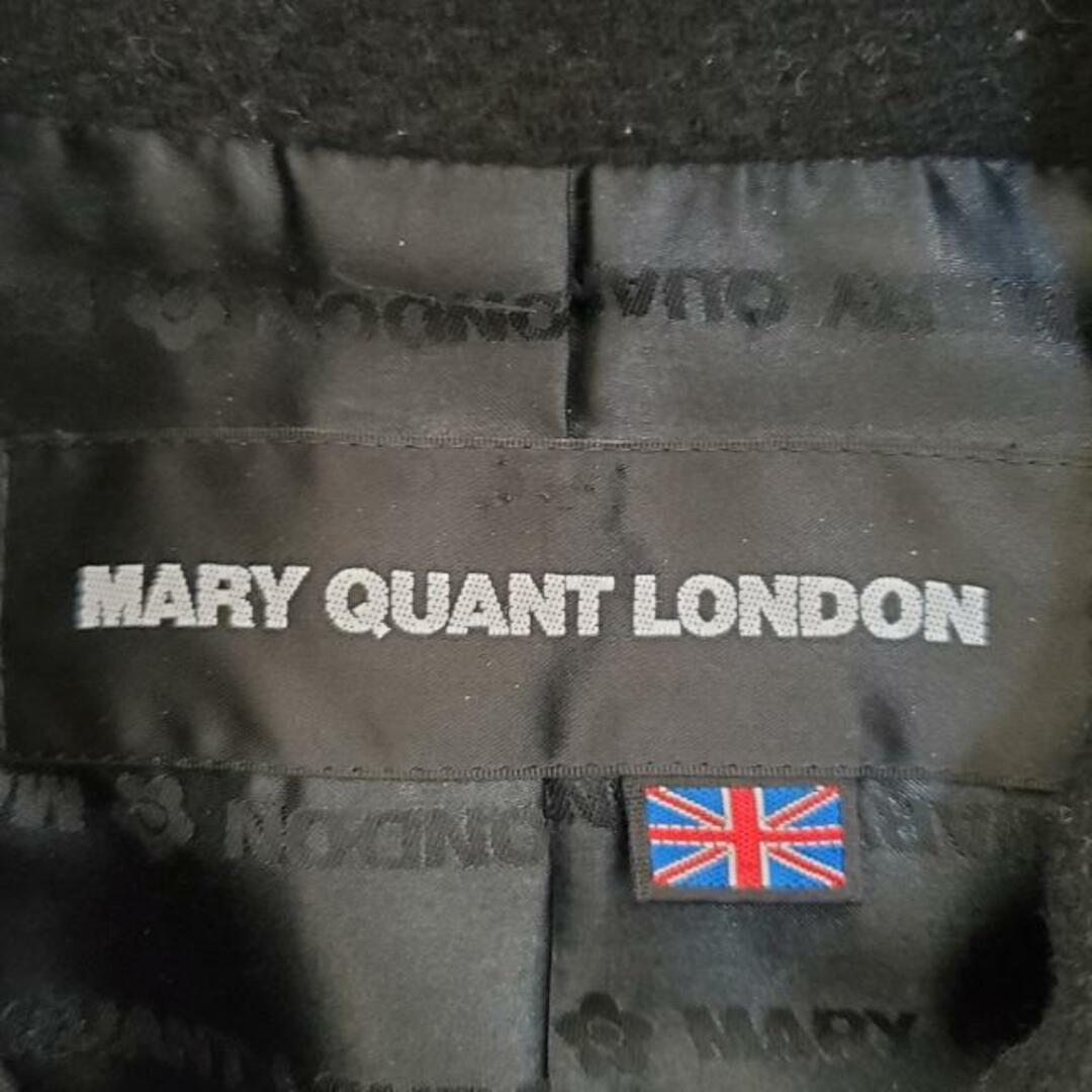 MARY QUANT(マリークワント)のMARY QUANT(マリークワント) コート サイズM レディース美品  - 黒 長袖/冬 レディースのジャケット/アウター(その他)の商品写真