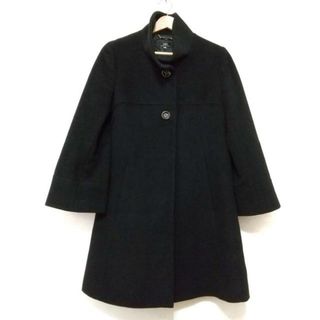 イネド(INED)のINED(イネド) コート サイズ11 M レディース美品  - 黒 長袖/ANGORA/冬(その他)