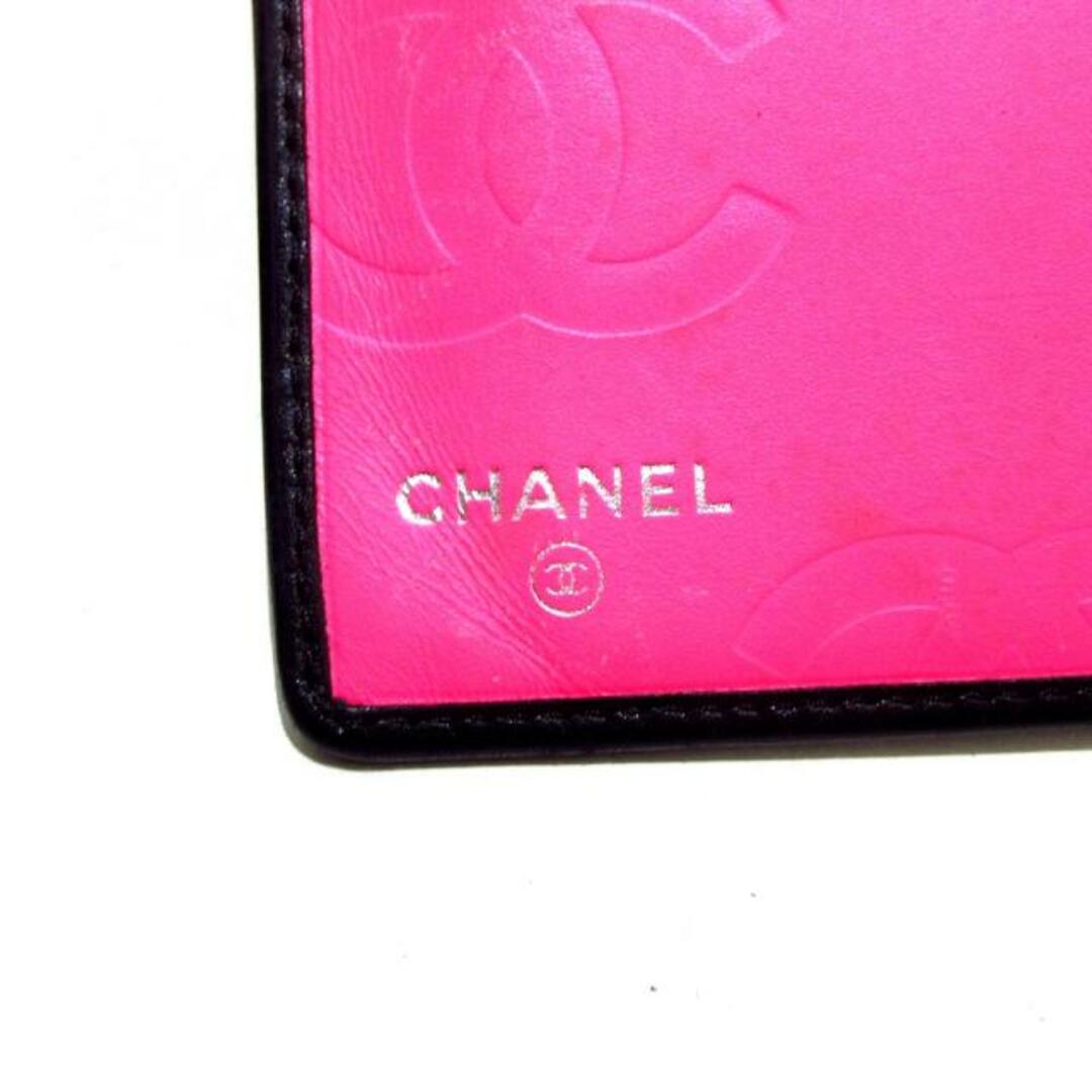 CHANEL(シャネル)のCHANEL(シャネル) 長財布 カンボンライン 黒 ラムスキン×エナメル（レザー） レディースのファッション小物(財布)の商品写真