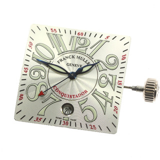 フランクミュラー(FRANCK MULLER)のフランクミュラー FRANCK MULLER コンキスタドール ムーブメント プラチナローター Cal.2800C 自動巻き メンズ 美品 _A-2(腕時計(アナログ))