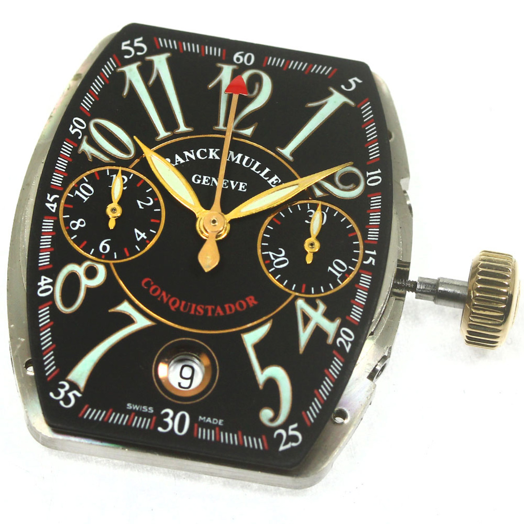 FRANCK MULLER(フランクミュラー)のジャンク フランクミュラー FRANCK MULLER コンキスタドール cal.1185 プラチナローター ムーブメント 自動巻き メンズ _A-94 メンズの時計(腕時計(アナログ))の商品写真