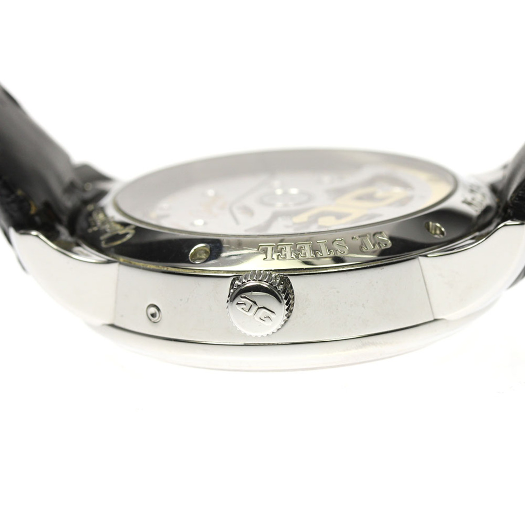 Glashutte Original(グラスヒュッテオリジナル)のグラスヒュッテ・オリジナル GLASHUTTE ORIGINAL 100-06-13-02-04 セネタ カレンダー ムーンフェイズ 自動巻き メンズ 保証書付き_807884 メンズの時計(腕時計(アナログ))の商品写真