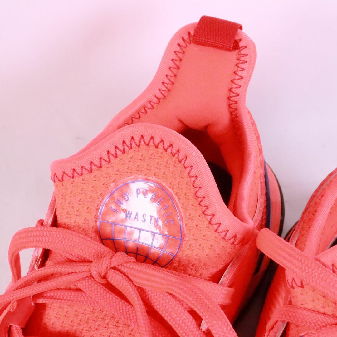 adidas(アディダス)のadidas アディダス　スニーカー　蛍光オレンジ　白　25.0 メンズの靴/シューズ(スニーカー)の商品写真