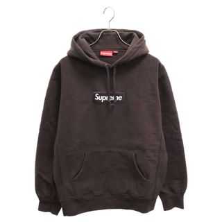 シュプリーム(Supreme)のSUPREME シュプリーム 21AW Box Logo Hooded Sweatshirt ボックスロゴ フーデッド プルオーバーパーカー フーディ ブラウン(パーカー)