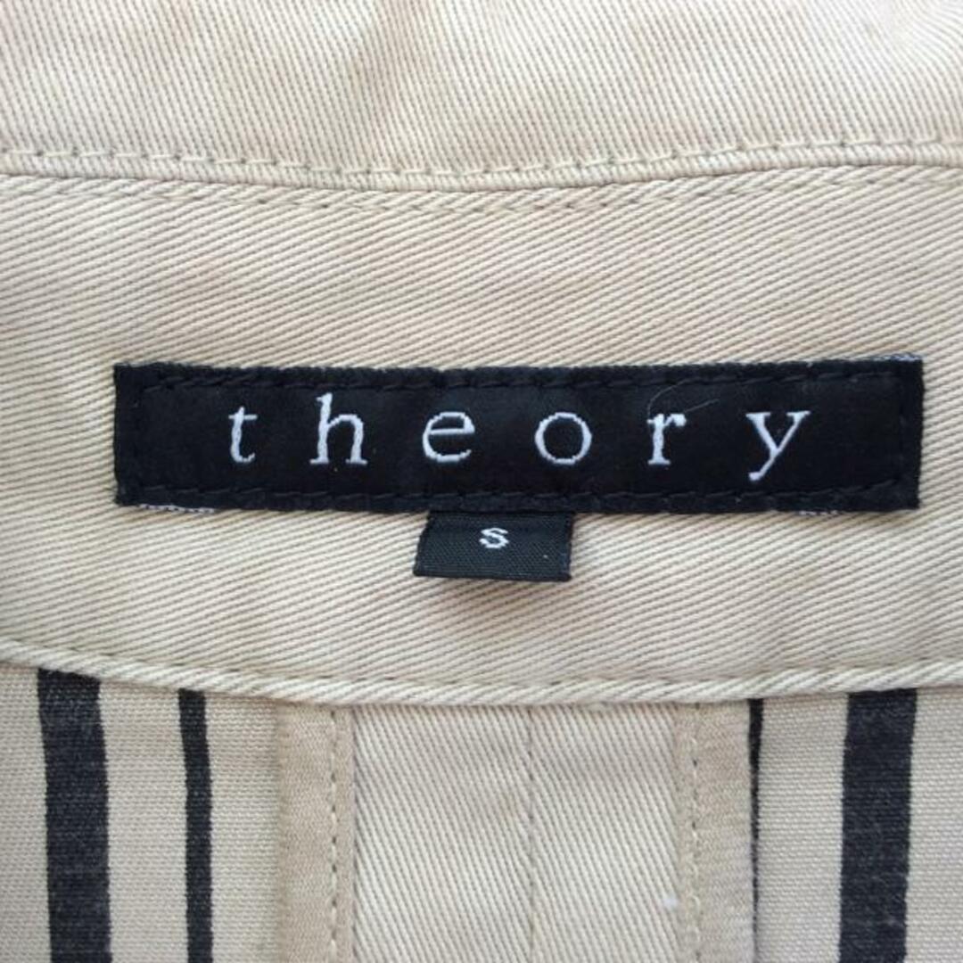 theory(セオリー)のtheory(セオリー) トレンチコート サイズS レディース - ベージュ 長袖/春 レディースのジャケット/アウター(トレンチコート)の商品写真