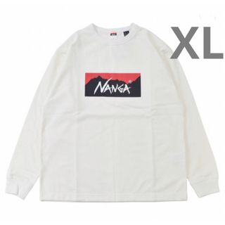 NANGA - NANGA ナンガ　エコハイブリッド　ボックスロゴ ロングスリーブ ティー　XL