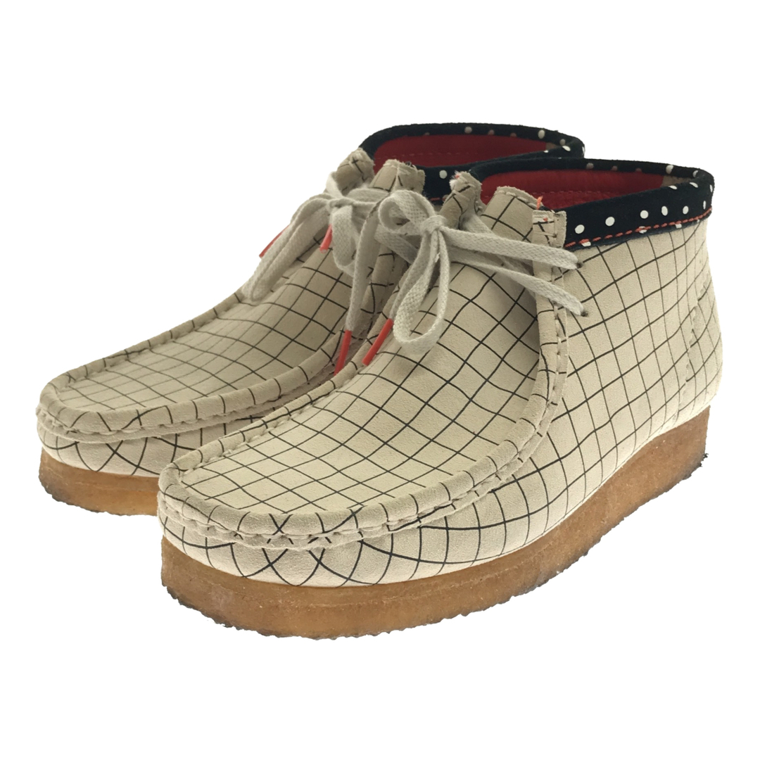 Clarks(クラークス)のClarks WALLABEE ROCKY チェック 26110026 UK7 25.5cm相当 ワラビー レディースの靴/シューズ(ブーツ)の商品写真