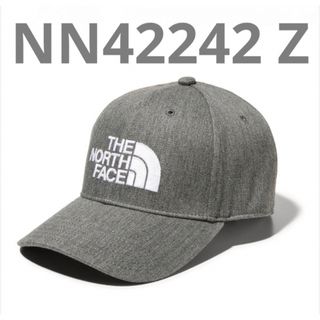 THE NORTH FACE - ノースフェイス　TNFロゴキャップ グレー　NN42242 Z