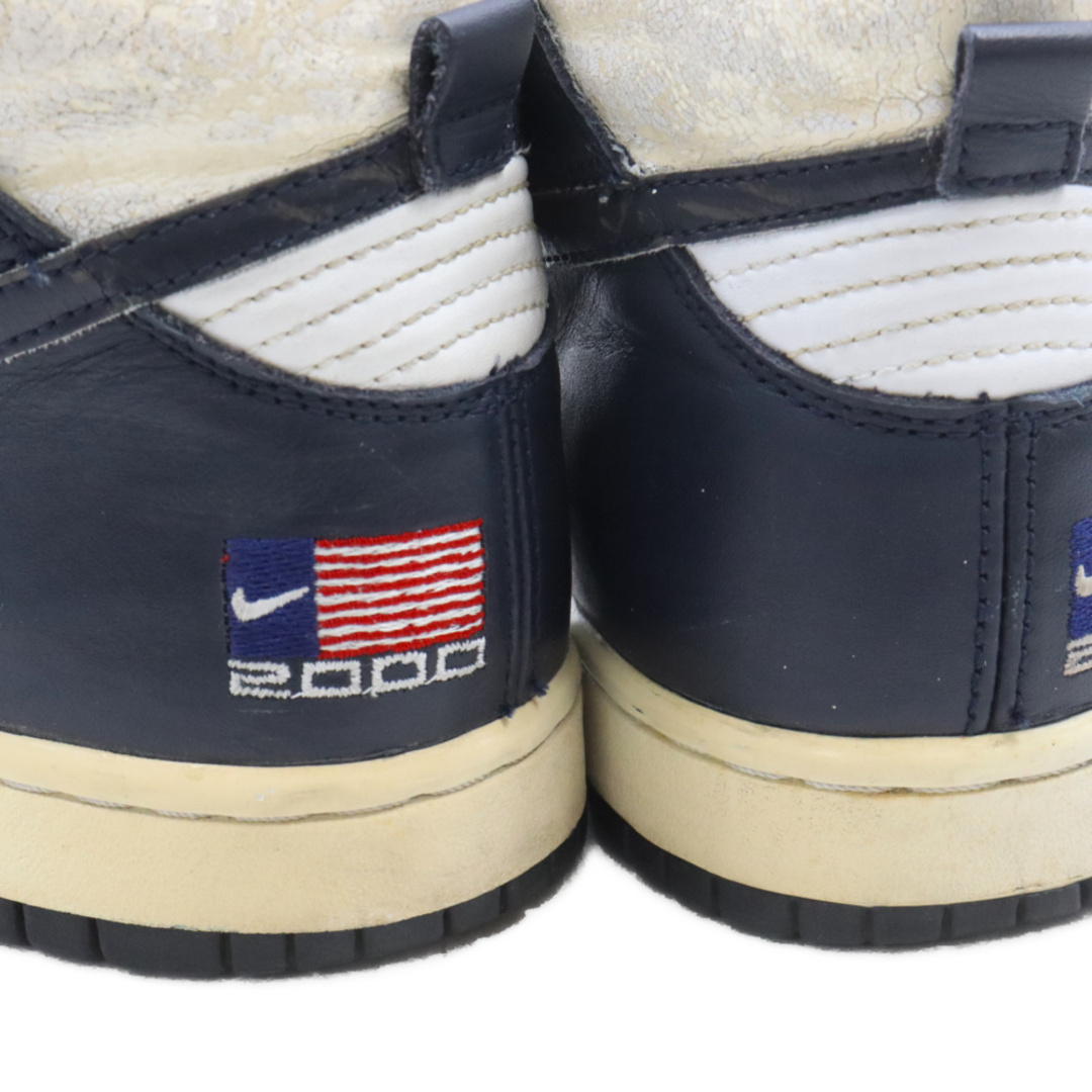 NIKE(ナイキ)のNIKE ナイキ DUNK HIGH LE USA2000 ダンク ハイ ハイカットスニーカー シューズ ネイビー/ホワイト US8.5 630335-146 メンズの靴/シューズ(スニーカー)の商品写真