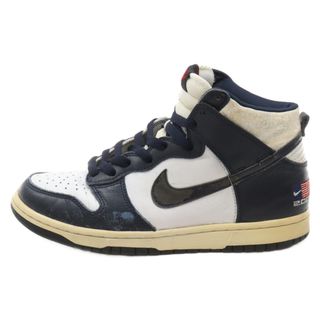 ナイキ(NIKE)のNIKE ナイキ DUNK HIGH LE USA2000 ダンク ハイ ハイカットスニーカー シューズ ネイビー/ホワイト US8.5 630335-146(スニーカー)