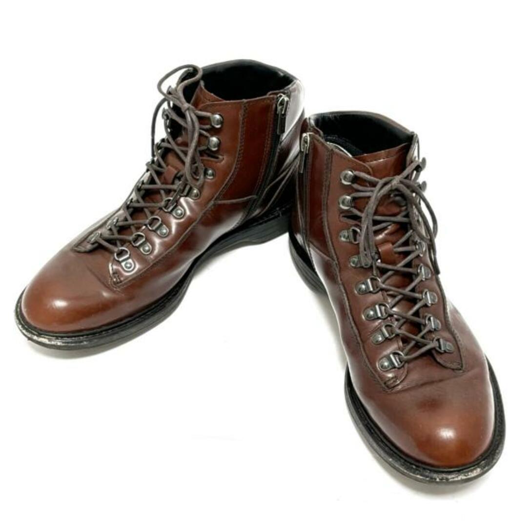 REGAL(リーガル)のREGAL(リーガル) ショートブーツ 25 メンズ - ダークブラウン レザー メンズの靴/シューズ(ブーツ)の商品写真