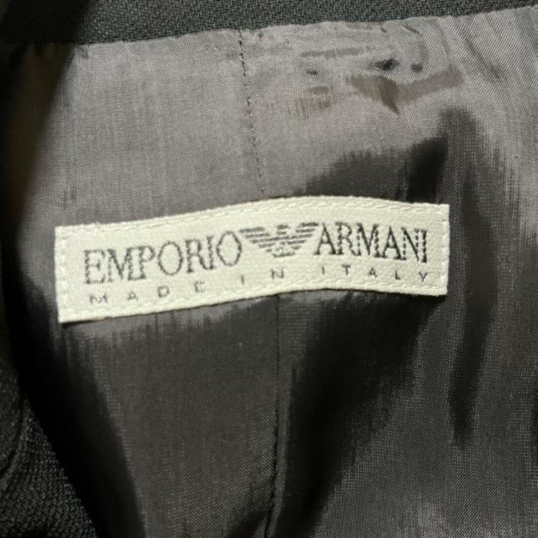 Emporio Armani(エンポリオアルマーニ)のEMPORIOARMANI(エンポリオアルマーニ) レディースパンツスーツ サイズ38 S レディース - 黒 レディースのフォーマル/ドレス(スーツ)の商品写真