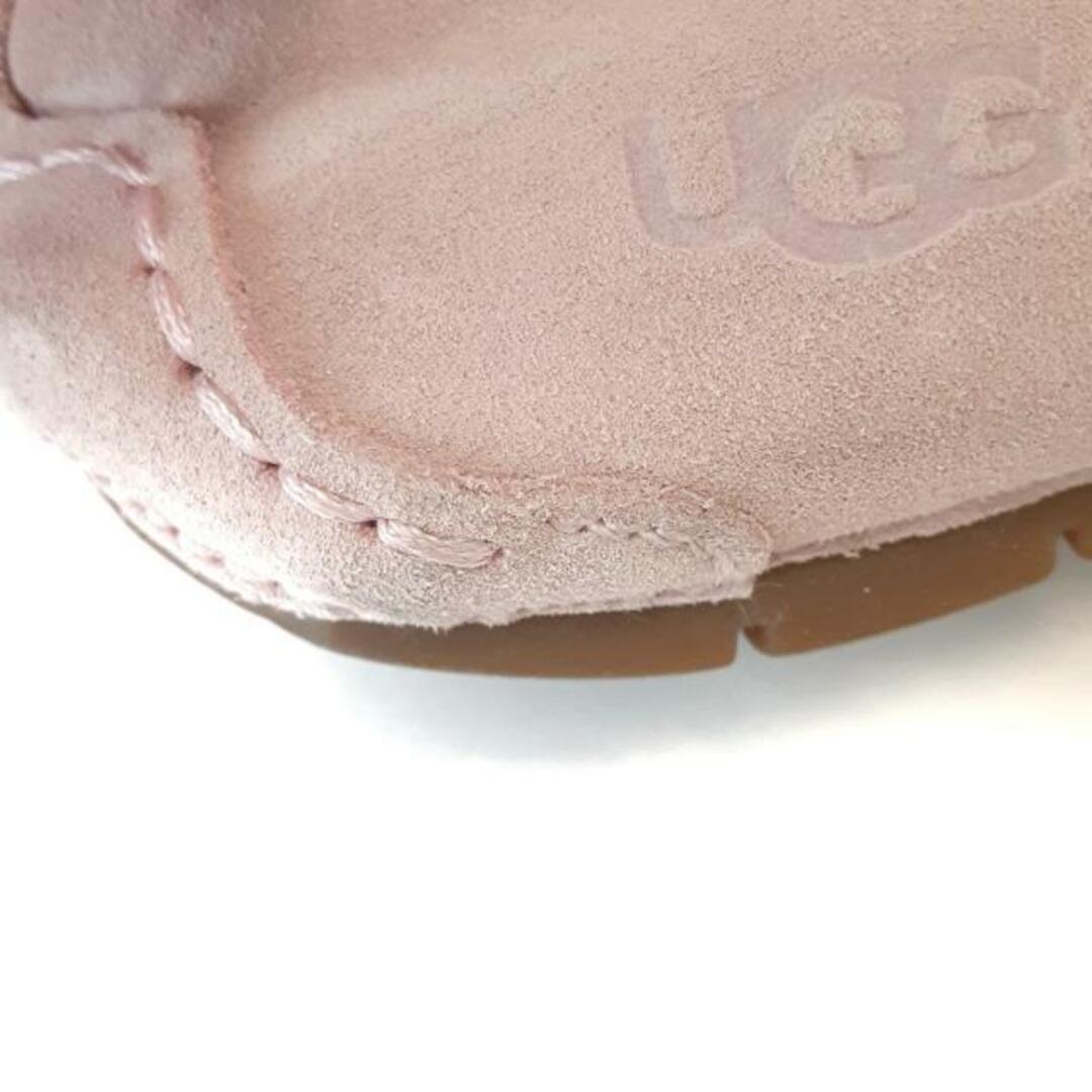 UGG(アグ)のUGG(アグ) フラットシューズ JAPAN 24 レディース - 1106877 ライトピンク ムートン レディースの靴/シューズ(その他)の商品写真