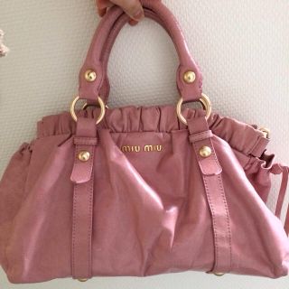 ミュウミュウ(miumiu)のmiumiu 2wayBAG(ハンドバッグ)