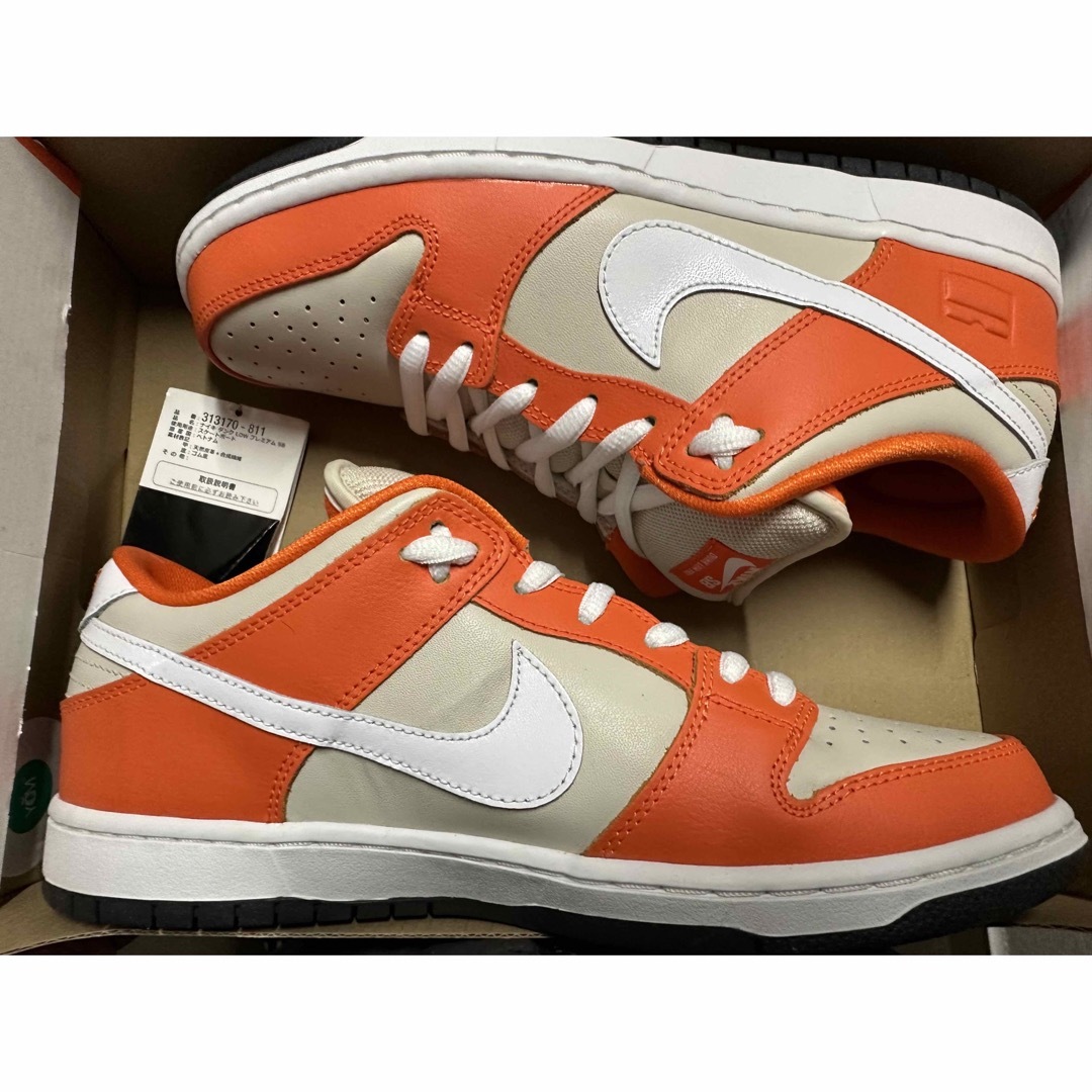 NIKE(ナイキ)のNIKE DUNK LOW PREMIUM SB ORANGE BOX US10 メンズの靴/シューズ(スニーカー)の商品写真