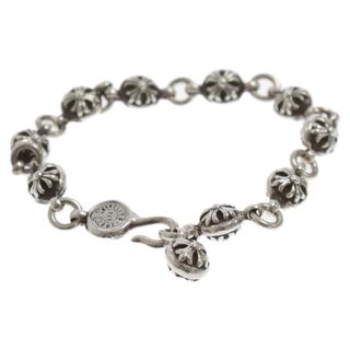 クロムハーツ(Chrome Hearts)のCHROME HEARTS クロムハーツ NO2 BALL/#2 クロスボール ブレスレット シルバー(ブレスレット)