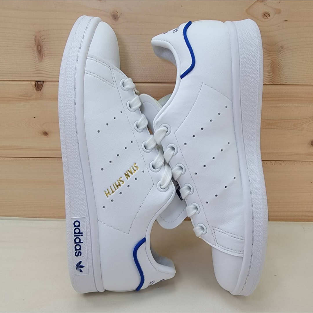 STANSMITH（adidas）(スタンスミス)のアディダス スタンスミス ホワイト／ブルー 22.5㎝ レディースの靴/シューズ(スニーカー)の商品写真