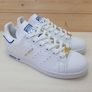 STANSMITH（adidas） - アディダス スタンスミス ホワイト／ブルー 22.5㎝