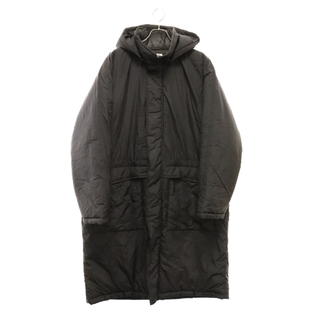 AURALEE(オーラリー)のAURALEE オーラリー 21AW SUPER LIGHT AIRY NYLON PADDED COAT スーパー ライト エアリー ナイロン パデッドコート ブラック A21AC01LN メンズのジャケット/アウター(フライトジャケット)の商品写真