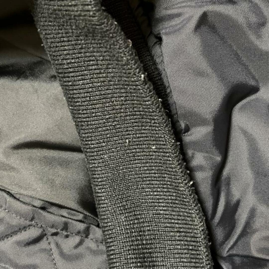 ALPHA INDUSTRIES(アルファインダストリーズ)のALPHA INDUSTRIES(アルファ) ブルゾン サイズS メンズ - 黒 長袖/中綿/冬 メンズのジャケット/アウター(ブルゾン)の商品写真