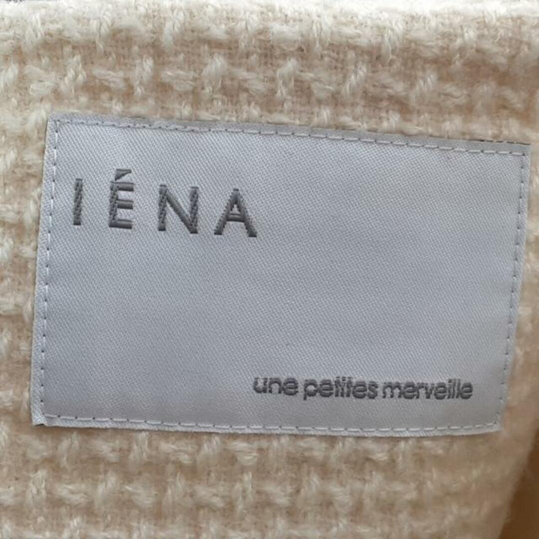 IENA(イエナ)のIENA(イエナ) コート レディース美品  - アイボリー 長袖/ノーカラー/春/秋 レディースのジャケット/アウター(その他)の商品写真